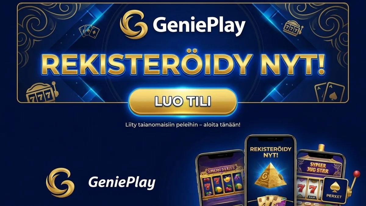 Rekisteröidy bonuksella